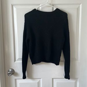 Black Crew Neck Sweater